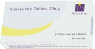 薬剤の代理店の口頭薬物、Simvastatin 20 mgのタブレットを下げる脂質
