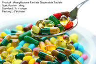 Rosiglitazoneの酒石酸塩の分散性のタブレット4mgの口頭薬物
