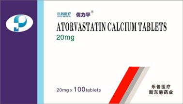 Atorvastatin Hypolipidemic口頭薬/カルシウムは10mg 20mg 10x3 10x10を錠剤にします