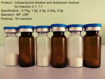 粉のCefoperazone乾燥したSulbactamの注入、セファロスポリンの抗生物質