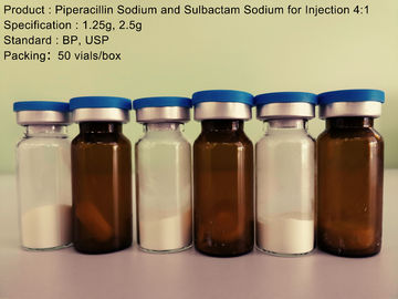 1.25g 2.5gは粉のPiperacillinナトリウム/Sulbactamナトリウムの注入を乾燥します