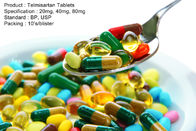 Telmisartanは20mgを、40mgの80mg口頭薬物錠剤にします