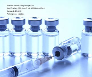インシュリンのGlargine Rdnaの起源Injectio 300 Units/3 mL、1000 Units/10 mL