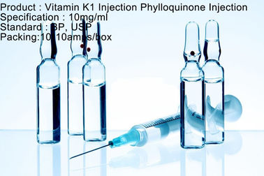 ビタミンK1のPhylloquinoneの小さい容積の注入10mg/1ml