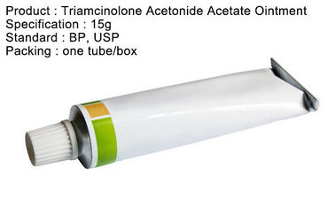 皮膚の病気のための副腎皮質ホルモン15gのトリアムシノロンのAcetonideの軟膏USP 0.1%