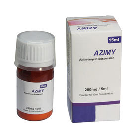 Azithromycinの口頭懸濁液200mg/5mlの60mlびん、100mlびんの口頭薬物はシロップを乾燥します