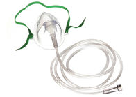 ポリ塩化ビニールの使い捨て可能な医療機器の簡単な酸素マスク透明な色