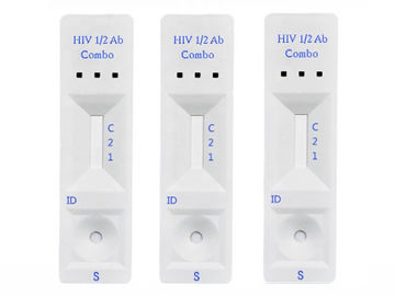 ISOはHIVテスト キット/血液検査2 NCU/Ml HIV急速なテスト装置を証明します