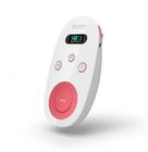 ピンクの妊娠検査装置/赤ん坊の心拍のモニターのポケット胎児のドップラー