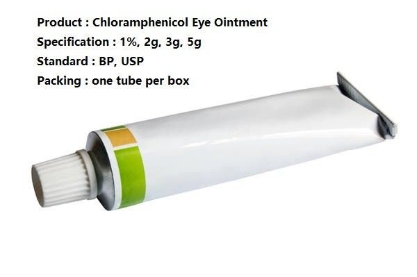 2g - 5g赤ん坊のための眼の薬物のクリームの軟膏のクロロアムフェニコールの目の軟膏