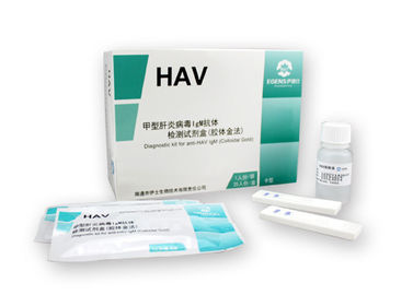 肝炎のウイルスの抗原テスト カセット/HAV IgM急速なテスト カセット