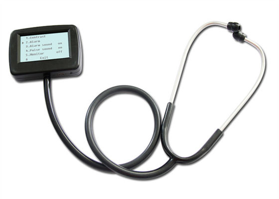 承認される多機能の電子デジタル聴診器ECG Spo2のセリウム